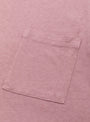 Gauze Jersey Pocket Tee Pink by Kapital at Couverture & The Garbstore
Close-up2
