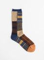 84 Yarns Patchwork Tweed Fairisle Socks by Kapital at Couverture & The Garbstore
Front