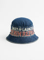 M 11.05oz Denim Laundry Hat by Kapital at Couverture & The Garbstore
Front