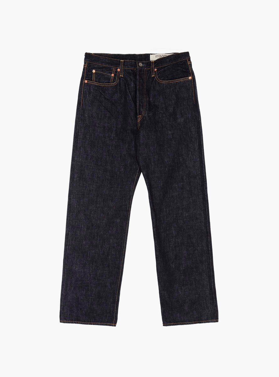 14oz 5 Pocket Monkey Denim One Wash by Kapital | Couverture & The