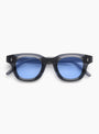 Apollo Sunglasses in Onyx and Sky Blue by Akila at Couverture & The Garbstore
Front View