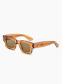 Ares Sunglasses in Brown by Akila at Couverture & The Garbstore
Side View