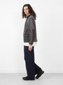 LT Technical Jacket Dark Grey by Hiking Patrol at Couverture & The Garbstore
Model Side View