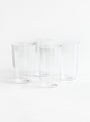 Angle Glass set of 4 Large