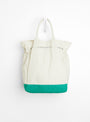 Plate Canvas Bag Green by Found Pocket at Couverture & The Garbstore
Back