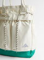 Plate Canvas Bag Green by Found Pocket at Couverture & The Garbstore
Close-up