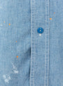 Work Shirt Chambray by Chimala at Couverture & The Garbstore 
Close-up