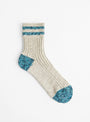 Bunt Crew Socks in Light Grey by Bellrose at Couverture & The Garbstore