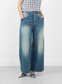Always Trousers Blue by Mina Perhonen at Couverture & Garbstore
Front