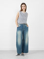 Always Trousers Blue by Mina Perhonen at Couverture & Garbstore
Front2