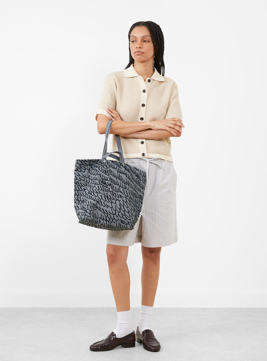 ハンドメイドトートバッグ⭐︎ご依頼品 ミナペルホネンlulu Lululu Tote Bag Grey by Minä Perhonen | Couverture & The Garbstore