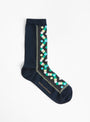 Lueur Socks in Navy from Mina Perhonen at Couverture & The Garbstore