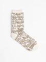 Lululu Socks in Ivory by Mina Perhonen at Couverture & The Garbstore