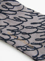 Lululu Socks by Mina Perhonen in Grey at Couverture & The Garbstore