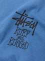 Well Suited Tee Blue by Stussy at Couverture & The Garbstore
Close up