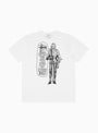 Well Suited Tee White by Stussy at Couverture & The Garbstore
Back