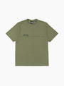 Smooth 80 Tee Olive by Stussy at Couverture & The Garbstore
Front