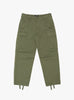 Military Cargo Pant Ripstop Olive Green by Stüssy at Couverture & The Garbstore Front View