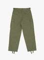 Military Cargo Pant Ripstop Olive Green by Stüssy at Couverture & The Garbstore Back View