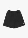 Double Layer Jersey Short Black by Stüssy at Couverture & The Garbstore Front View