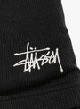 Double Layer Jersey Short Black by Stüssy at Couverture & The Garbstore Detailed View