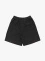 Double Layer Jersey Short Black by Stüssy at Couverture & The Garbstore Back View