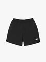Water Short Stock Black by Stussy at Couverture & The Garbstore
Front