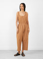 Tank Jumpsuit Sierra by Modern Weaving at Couverture & The Garbstore 
Model front view