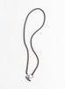 Phone Necklace Brown/Black by Ina Seifart at Couverture & The Garbstore
Front