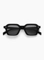 Era Sunglasses in Black and Black by Akila at Couverture & The Garbstore
Front View