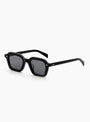 Era Sunglasses in Black and Black by Akila at Couverture & The Garbstore
Side View