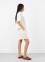 Annie Shorts Buttermilk Patchwork by Sideline at Couverture & The Garbstore
Side