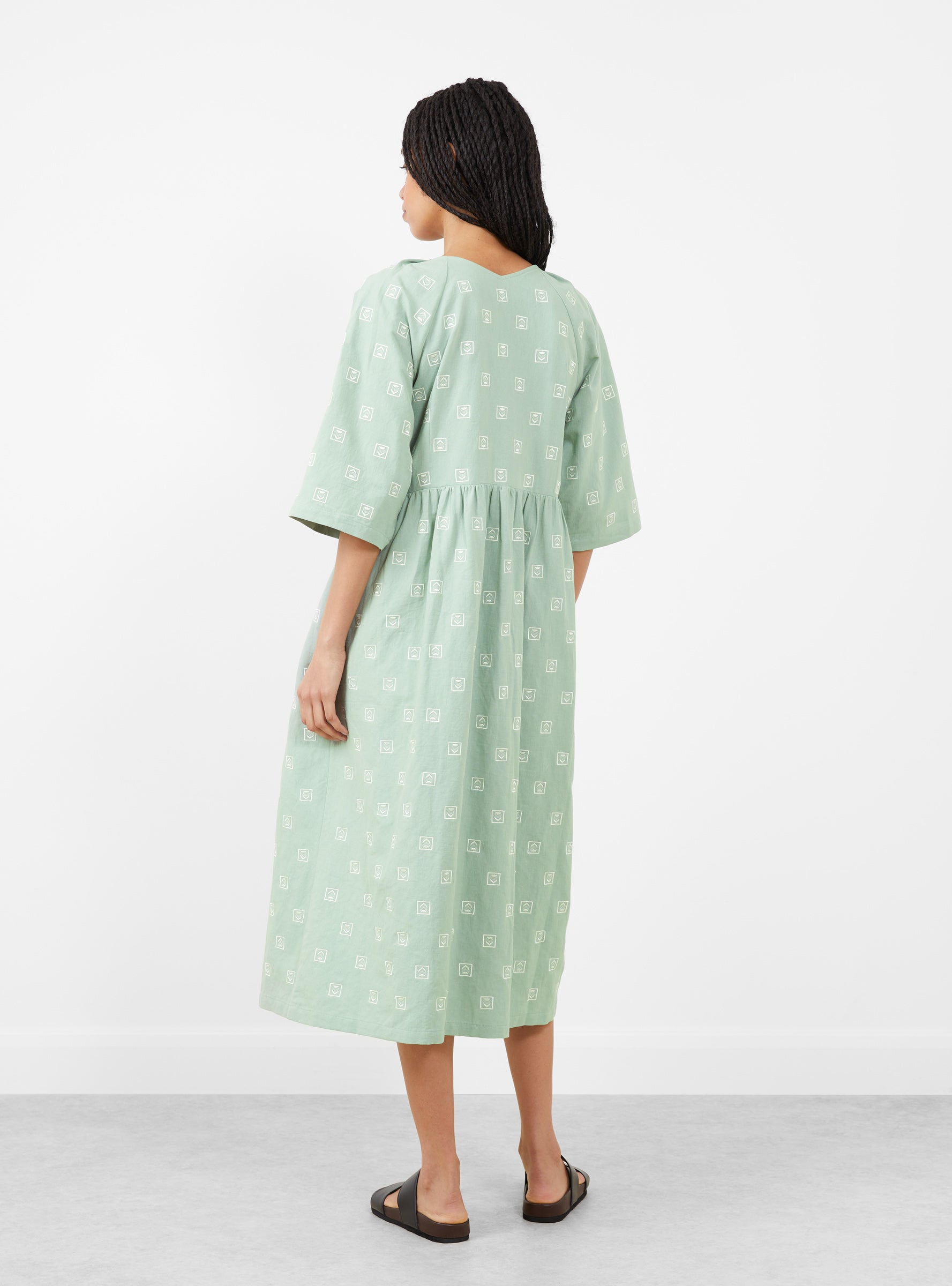 Bobby Dress Pale Sage by Sideline | Couverture & The Garbstore Bobby Dress Pale Sage by Sideline | Couverture & The Garbstore