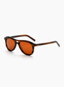 Miracle Sunglasses in Havana and Brown by Akila at Couverture & The Garbstore
Side View