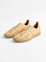 German Military Trainers 1700L Light Beige by Reproduction of Found at Couverture & The Garbstore
Front View