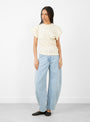 Medanos Top in Ivory by Rachel Comey at Couverture & The Garbstore
Model Front View