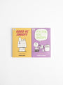 Peanuts x Magpie Snoopy Notebooks Set of 2 by Magpie at Couverture & The Garbstore Front