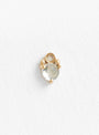 Moonstone and Diamond Single Earring by Celine Daoust at Couverture & The Garbstore
Front View
