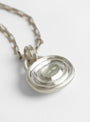 Wavelet Necklace Moonstone by Lizzie Ames at Couverture & The Garbstore
Close-up