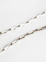Wavelet Necklace Moonstone by Lizzie Ames at Couverture & The Garbstore
Close-up