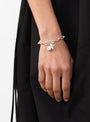 Baba Charm Bracelet in Silver by Lizzie Ames at Couverture & The Garbstore
Model