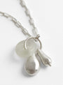 Baba Charm Necklace Clear by Lizzie Ames at Couverture & The Garbstore
Close-up
