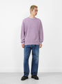Ribstitch Jumper Lavender by Herill at Couverture & The Garbstore Model Front