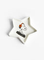 Peanuts Snoopy Round Trinket Dish Superstar DJ by Magpie at Couverture & The Garbstore 
Front 