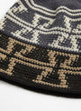 Fine Hand Knit Hat Navy Mix by Sublime at Couverture & The Garbstore
Close-up