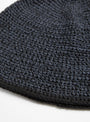 Mix Hand Knit Hat in Black by Sublime at Couverture & The Garbstore
Close-up