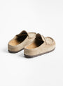 Naples Wrapped Narrow Fit Sandal Taupe by Birkenstock at Couverture & The Garbstore 
Back