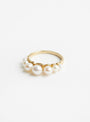Pearl Ring Gold by Beatriz Palacios at Couverture & The Garbstore
Front