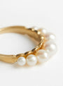 Pearl Ring Gold by Beatriz Palacios at Couverture & The Garbstore
Close-up