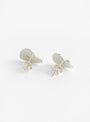 Mini Heart Studs Silver by Annika Inez at Couverture & The Garbstore 
Back